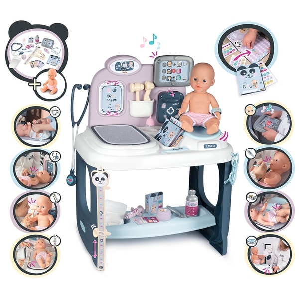 exempt Corrode In honor Centru de ingrijire pentru papusi Smoby Baby Care Center cu papusa si  accesorii - kidiko.ro