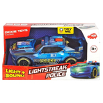 Masina de politie Dickie Toys Lightstreak Police cu sunete si lumini