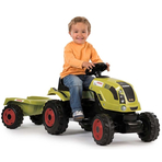 Tractor cu pedale si remorca Smoby Claas Farmer XL