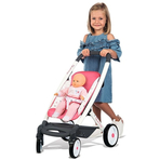 Carucior pentru papusi Smoby Quinny Combi 3 in 1 roz