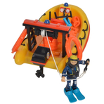 Barca Simba Fireman Sam Neptune cu figurina si accesorii