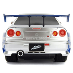 Masina Jada Toys Fast and Furious Nissan Skyline GTR cu telecomanda
