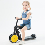 Bicicleta, tricicleta si trotineta pentru copii Chipolino All Ride 4 in 1 yellow