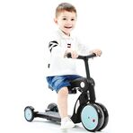 Bicicleta, tricicleta si trotineta pentru copii Chipolino All Ride 4 in 1 sky
