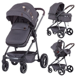 Carucior Chipolino Noah 3 in 1 grey denim