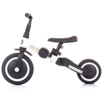 Tricicleta si bicicleta pentru copii Chipolino Smarty 2 in 1 white