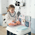 Centru de ingrijire pentru papusi Smoby Baby Care Center cu papusa si accesorii