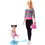 Set Barbie by Mattel I can be Sport 2 papusi cu accesorii FXP38