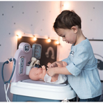 Centru de ingrijire pentru papusi Smoby Baby Care Center cu papusa si accesorii