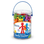 Set pentru sortat si numarat - Familia mea (72 piese)