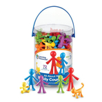 Set pentru sortat si numarat - Familia mea (72 piese)