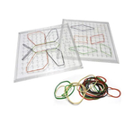 Joc creativ cu elastice - Geoboard