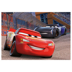 Puzzle 2 in 1 - Cars 3: Cursa cea mare (77 piese)