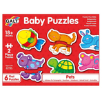 Baby Puzzle: Animale de companie (2 piese)