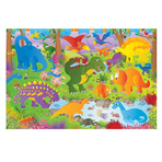Giant Floor Puzzle: Dinozauri (30 piese)