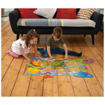 Giant Floor Puzzle: Dinozauri (30 piese)