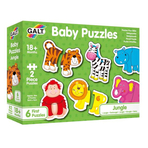Baby Puzzle: Animale din jungla (2 piese)