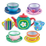 Set ceramica: Picteaza un set de ceai