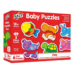 Baby Puzzle: Animale de companie (2 piese)