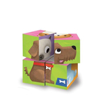 Puzzle cubic - Animalute de companie