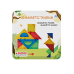 Joc de constructie magnetic - Tangram (7 piese)