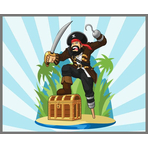 Proiector tip lanterna - Pirati