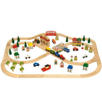 Circuit auto si feroviar (101 piese)
