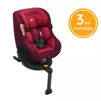 Joie – Scaun auto Rotativ cu Isofix Spin 360° Merlot, 0-18 kg
