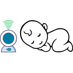 Nuvita Starry 3015 - interfon bebelusi cu proiector de noapte