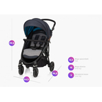Baby Design Smart carucior sport - 17 Graphite 2019