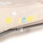 Baby Design Dream 09 Beige 2020 - Patut Pliabil cu 2 nivele