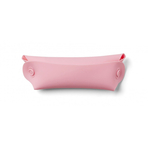 Nuvita Squashy baveta din silicon - green & pink - 4370
