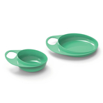Nuvita EasyEating Set Farfurie si Castronel 8461 - Cool green