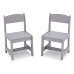 Set masuta si 2 scaunele Pure Grey