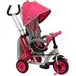 Tricicleta pentru copii cu sezut reversibil Sunrise Turbo Trike Pink