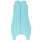 Sac de dormit cu picioruse Teal Stars 2-3 ani 0.5 Tog