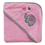 Prosop pentru baie Mama & Baby - Pink Elephant