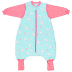 Sac de dormit cu picioruse si maneca lunga detasabila Unicorn 3-4 ani 2.5 Tog
