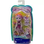 Papusa Enchantimals by Mattel Zadie Zebra cu figurina Ref