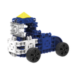 Set de construit Clicformers- Craft albastru, 25 de piese