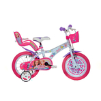 Bicicleta copii 14" - Barbie la plimbare