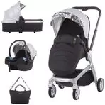 Carucior Chipolino Emotion 3 in 1 silver