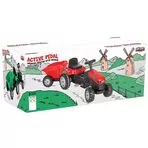 Tractor cu pedale si remorca Pilsan Active with Trailer 07-316 green