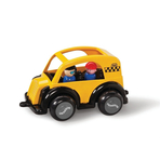 Masina Taxi cu 2 figurine - Jumbo