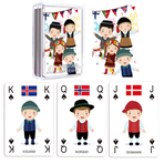CARTI DE JOC ROYAL DIN PLASTIC EDUCATIVE 3IN1 INVATA DESPRE TARILE EUROPEI