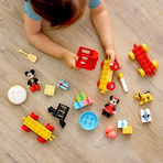 Set de construit - Lego Duplo, Trenul Zilei Aniversare Mickey si Minnie 10941