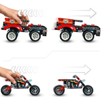 LEGO TECHNIC CAMION SI MOTOCICLETA PENTRU CASCADORII 42106