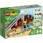 Set de construit - Lego Duplo Pod si Sine de Calea Ferata 10872