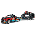 LEGO TECHNIC CAMION SI MOTOCICLETA PENTRU CASCADORII 42106