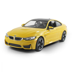 MASINA CU TELECOMANDA BMW M4 GALBEN CU SCARA 1 LA 14